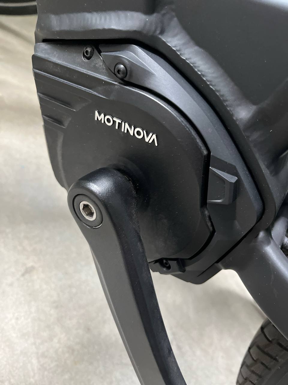 E-bike in showroom - Bus vol Bikes