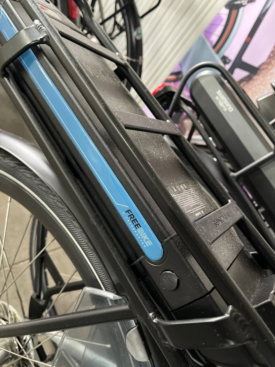 Freebike accu technologie - Bus vol Bikes